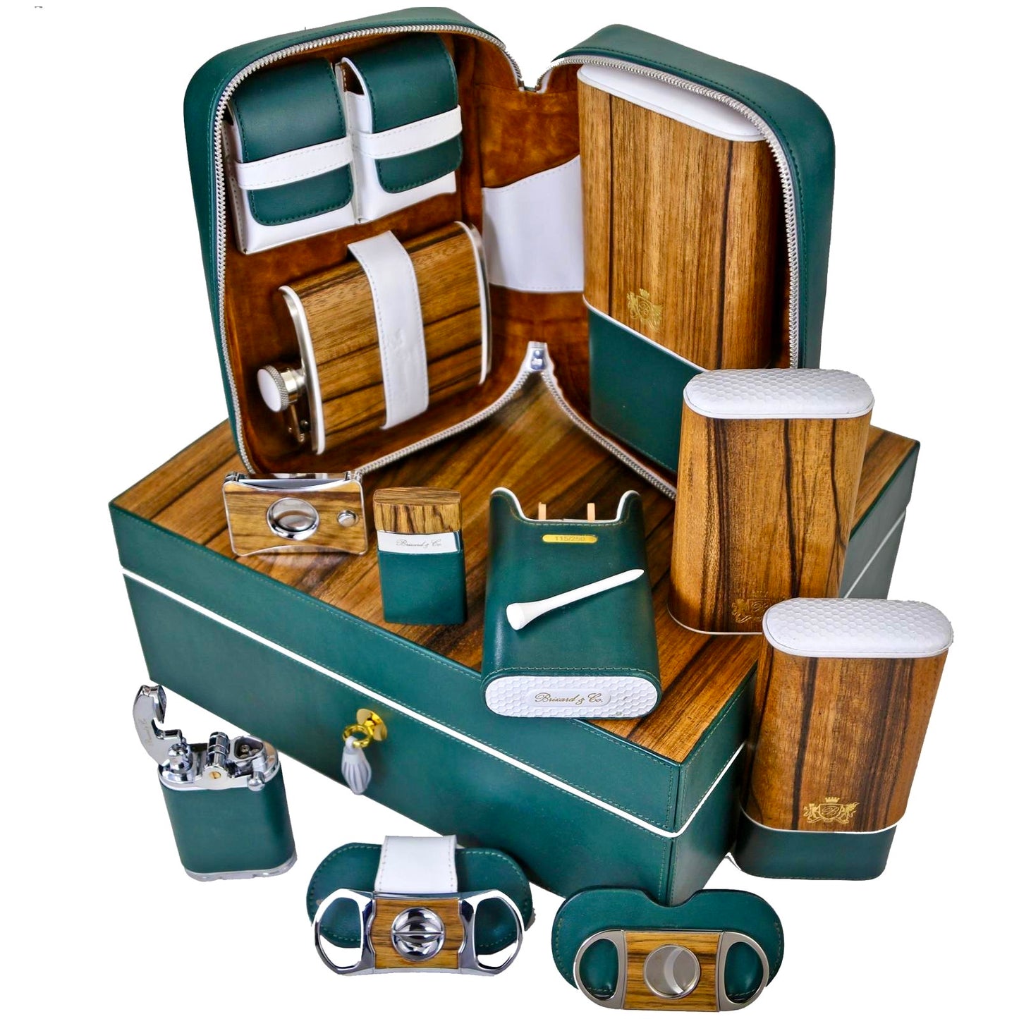 The "Airflow" Cigar Humidor - Golf Heritage Collection (60/70 Count)