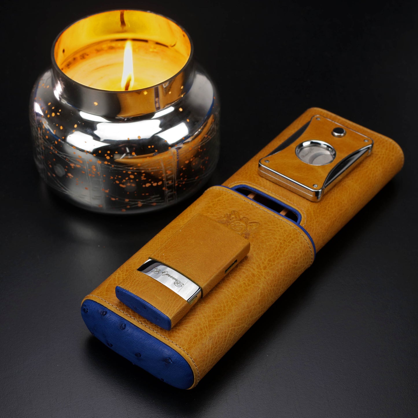 The "Elite Series 2" Cutter - Camel Color Leather