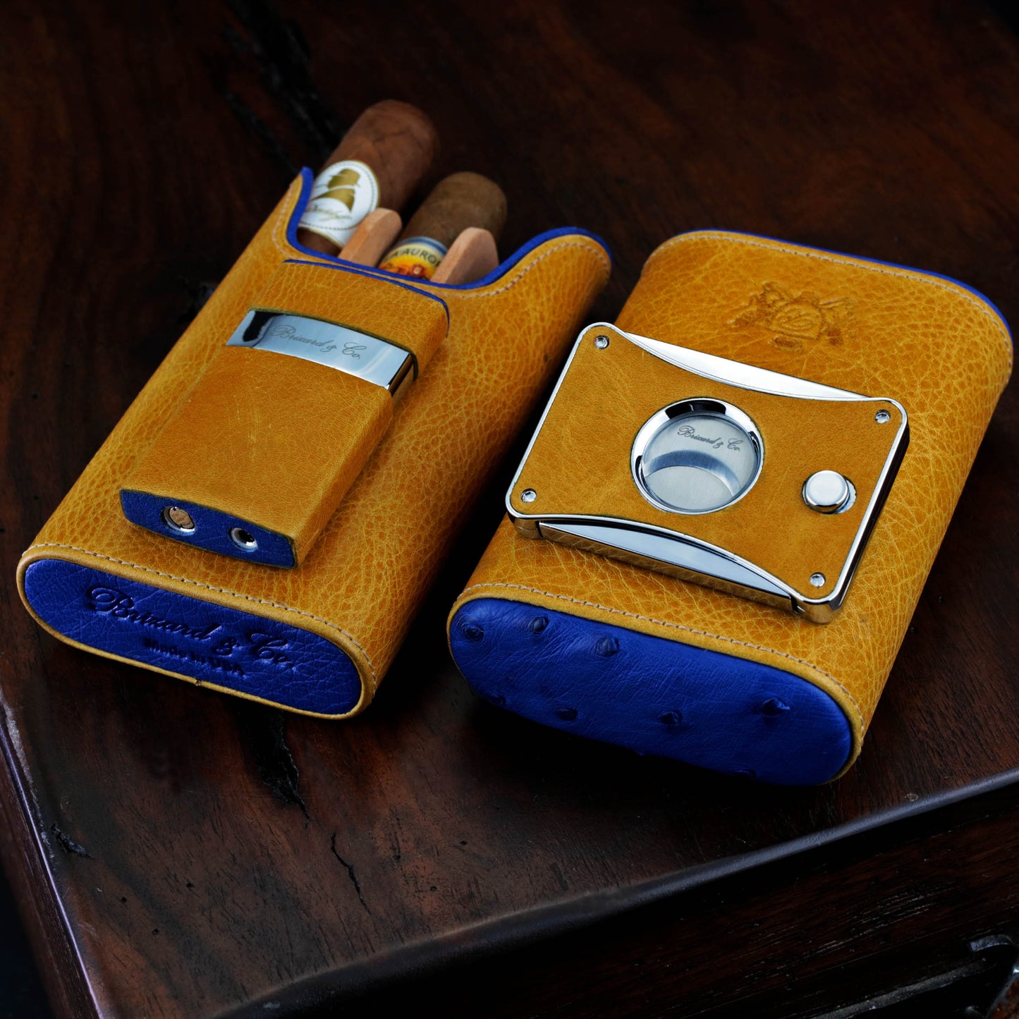 The "Elite Series 2" Cutter - Camel Color Leather