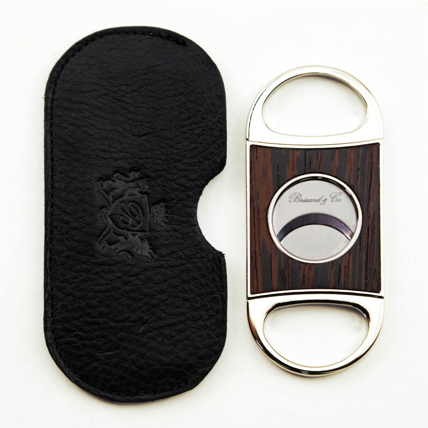 Double Guillotine Series 2 Cutter - Wenge and Black Leather