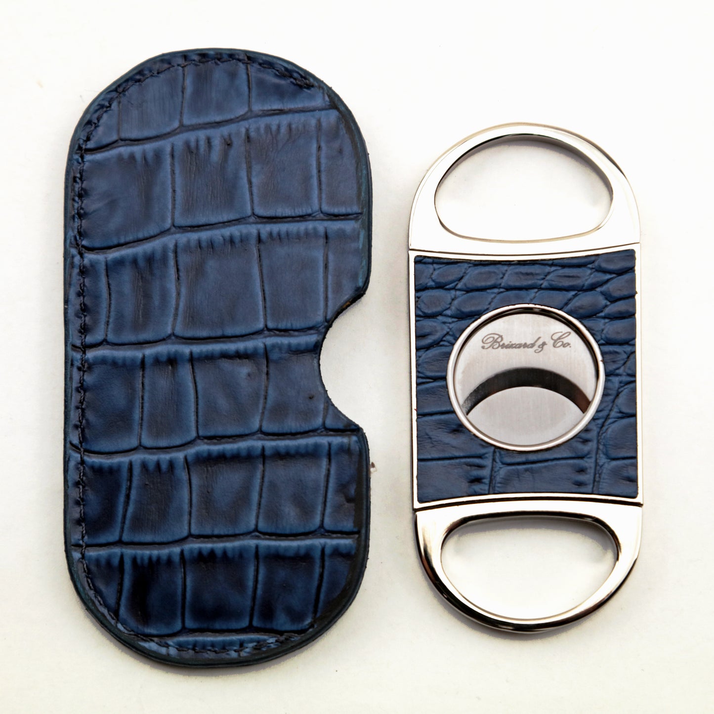 Double Guillotine Series 2 Cutter - Indigo Croco Pattern