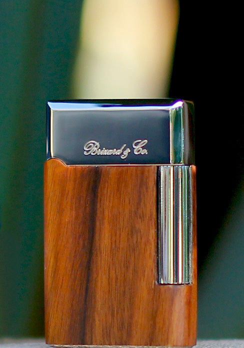 The "Eternel" Double Soft Flame Lighter - Rosewood