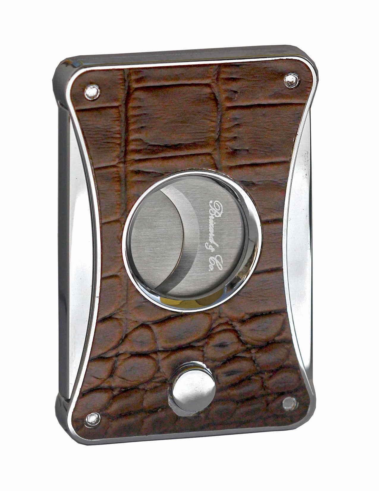 The "Elite Series 2" Cutter - Croco Pattern Tobacco