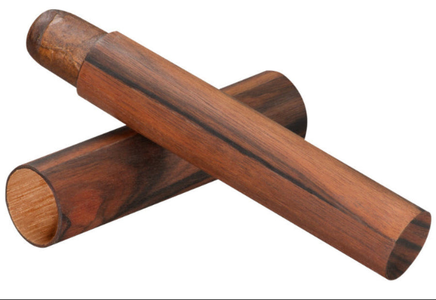 The Single Cigar Tube - Macassar Ebony