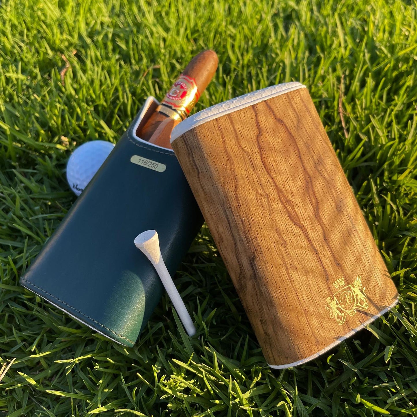 The "Show Band" 3 Cigar Case - Golf Heritage Collection (Limited Edition)