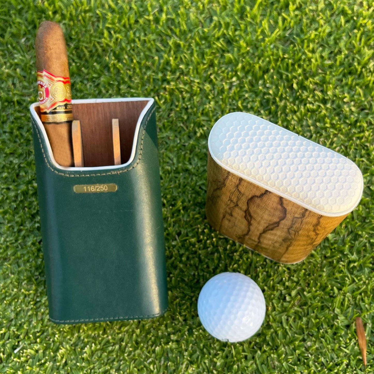 The "Show Band" 3 Cigar Case - Golf Heritage Collection (Limited Edition)