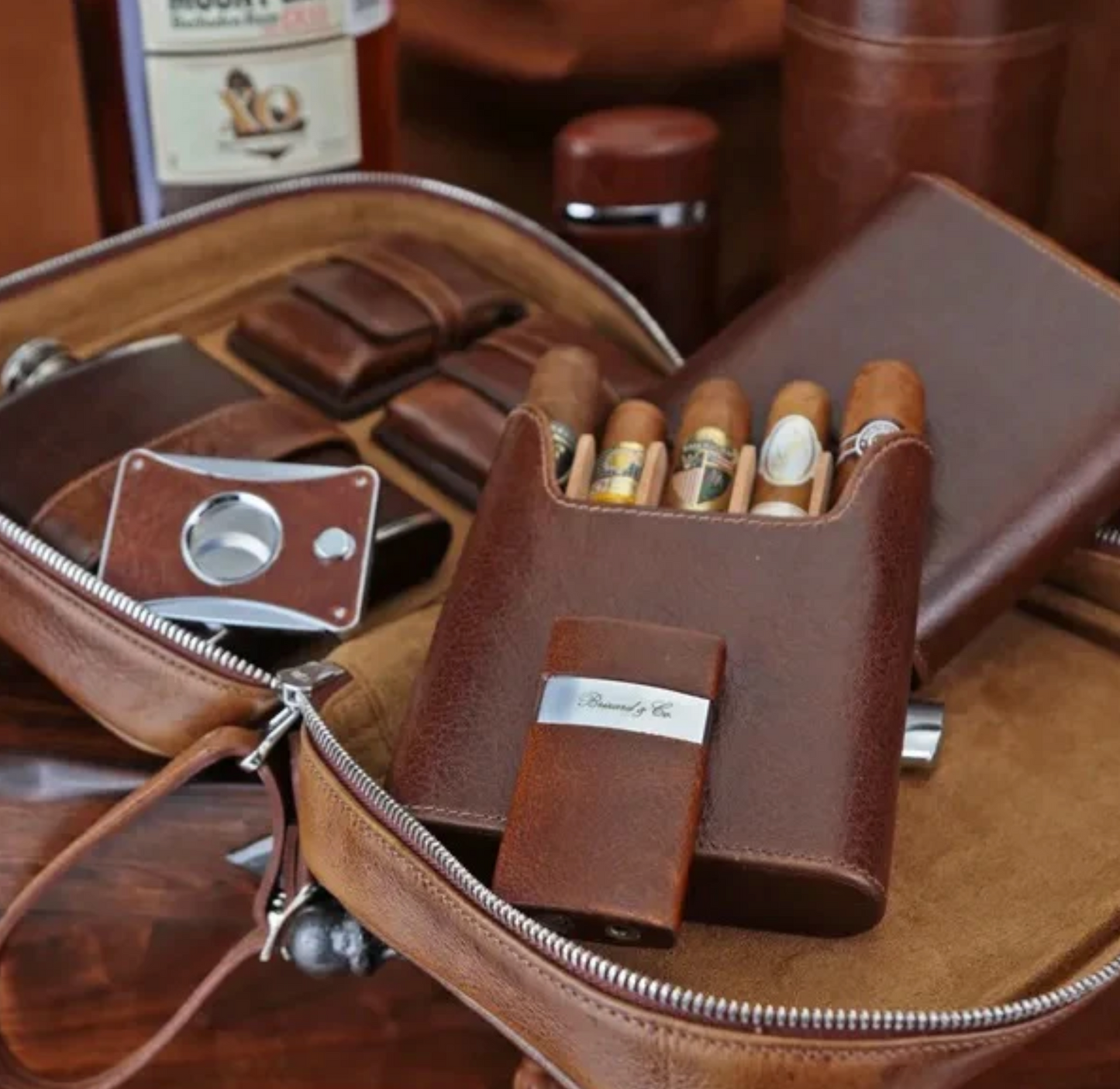 Havana Traveler - Antique Saddle Leather