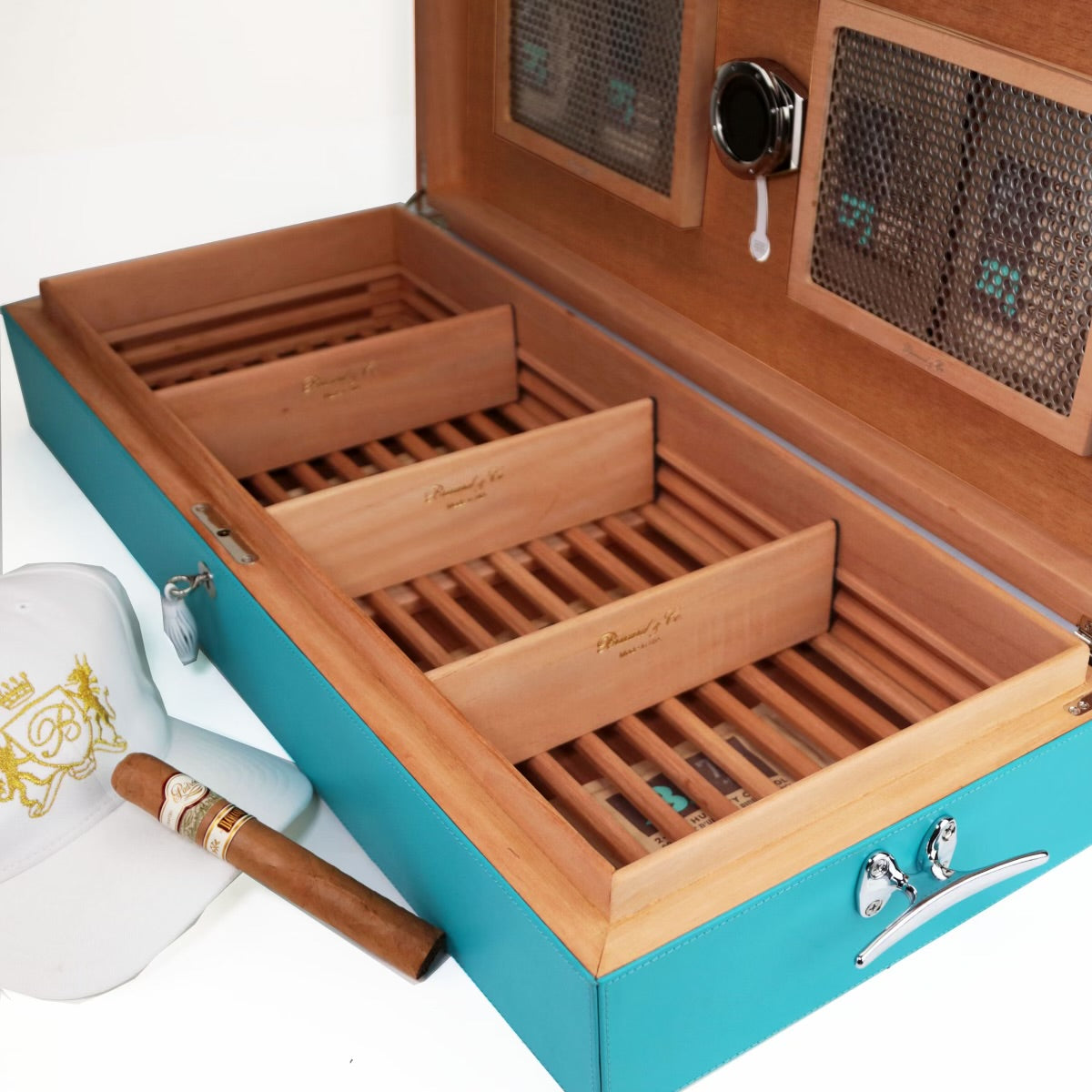 The "Airflow" Cigar Humidor - Positano Collection (130/150 Count)