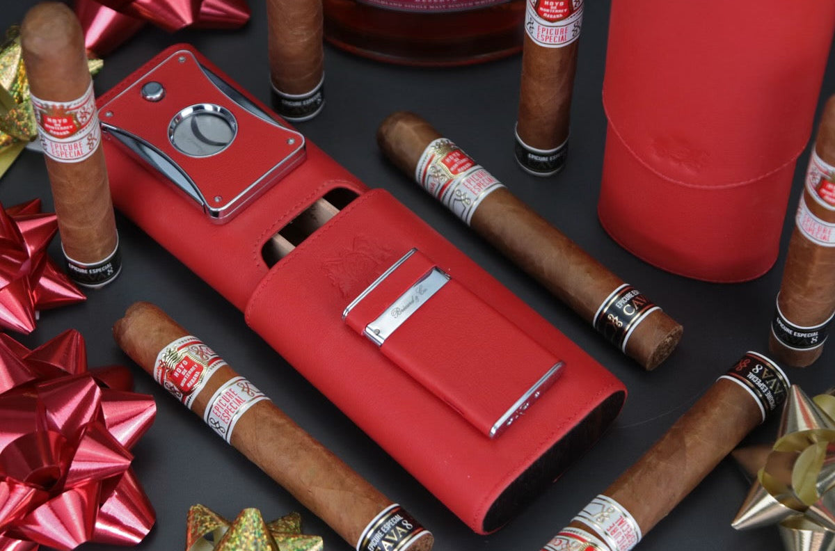 The "Elite Series 2" Cutter - Red Leather
