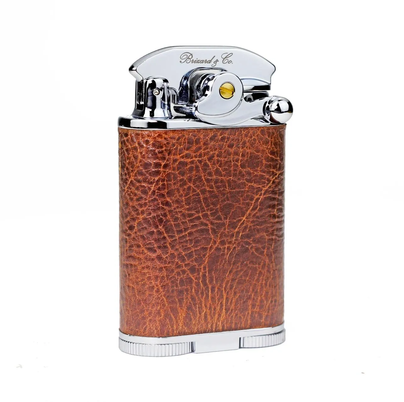 Gatsby Lighter - Antique Saddle Leather