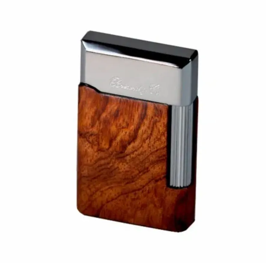 The "Eternel" Double Soft Flame Lighter - Bubinga