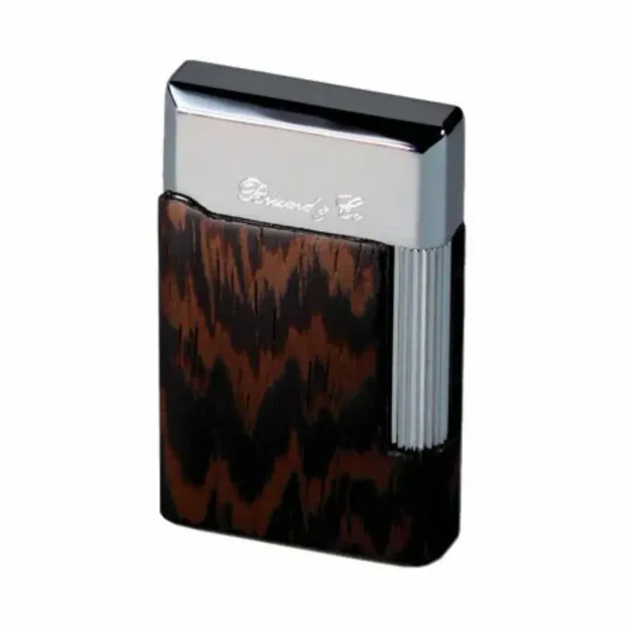 The "Eternel" Double Soft Flame Lighter - Wenge