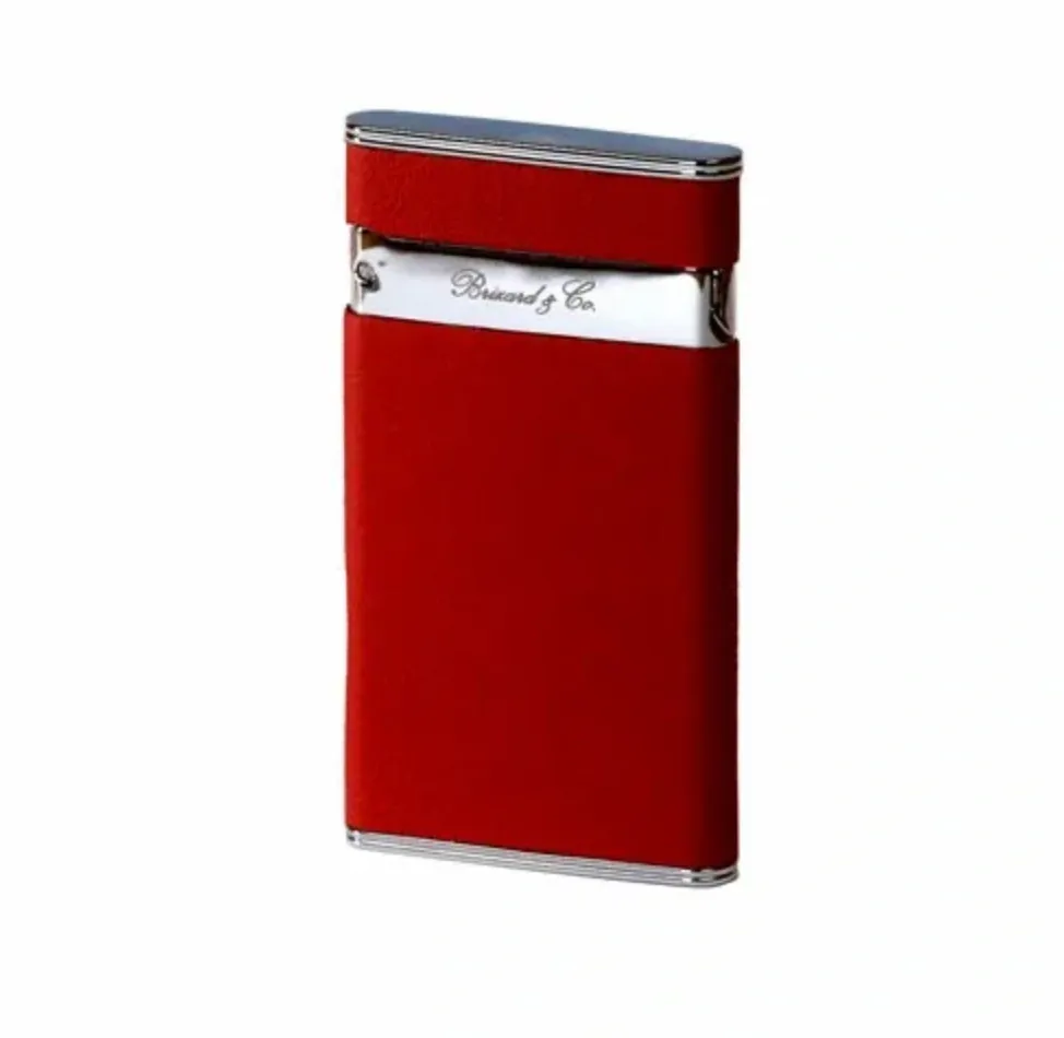 The "Sottile" Lighter - Red Leather