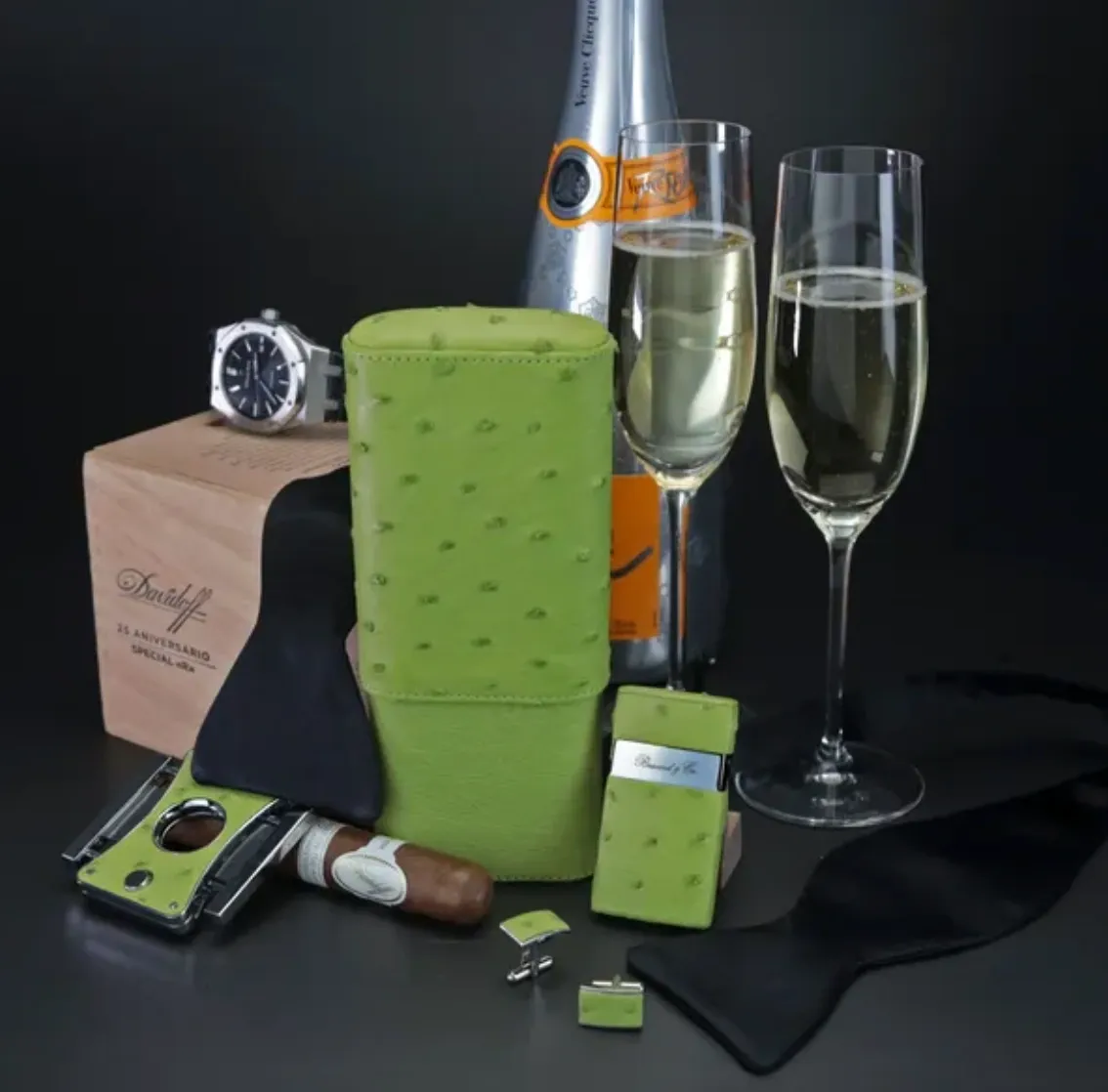The "Elite Series 2" Cutter - Matcha Ostrich