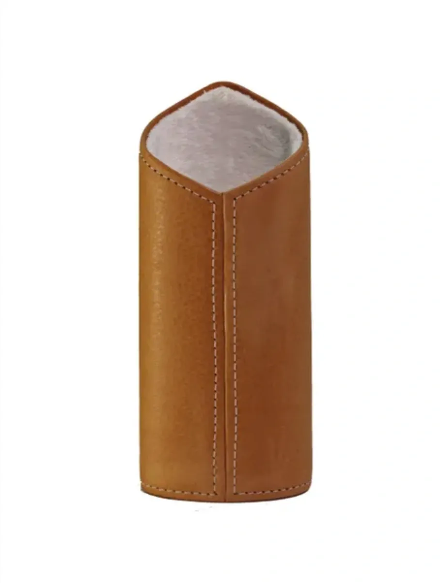 The Luxury Eyewear Stand - Natural Leather