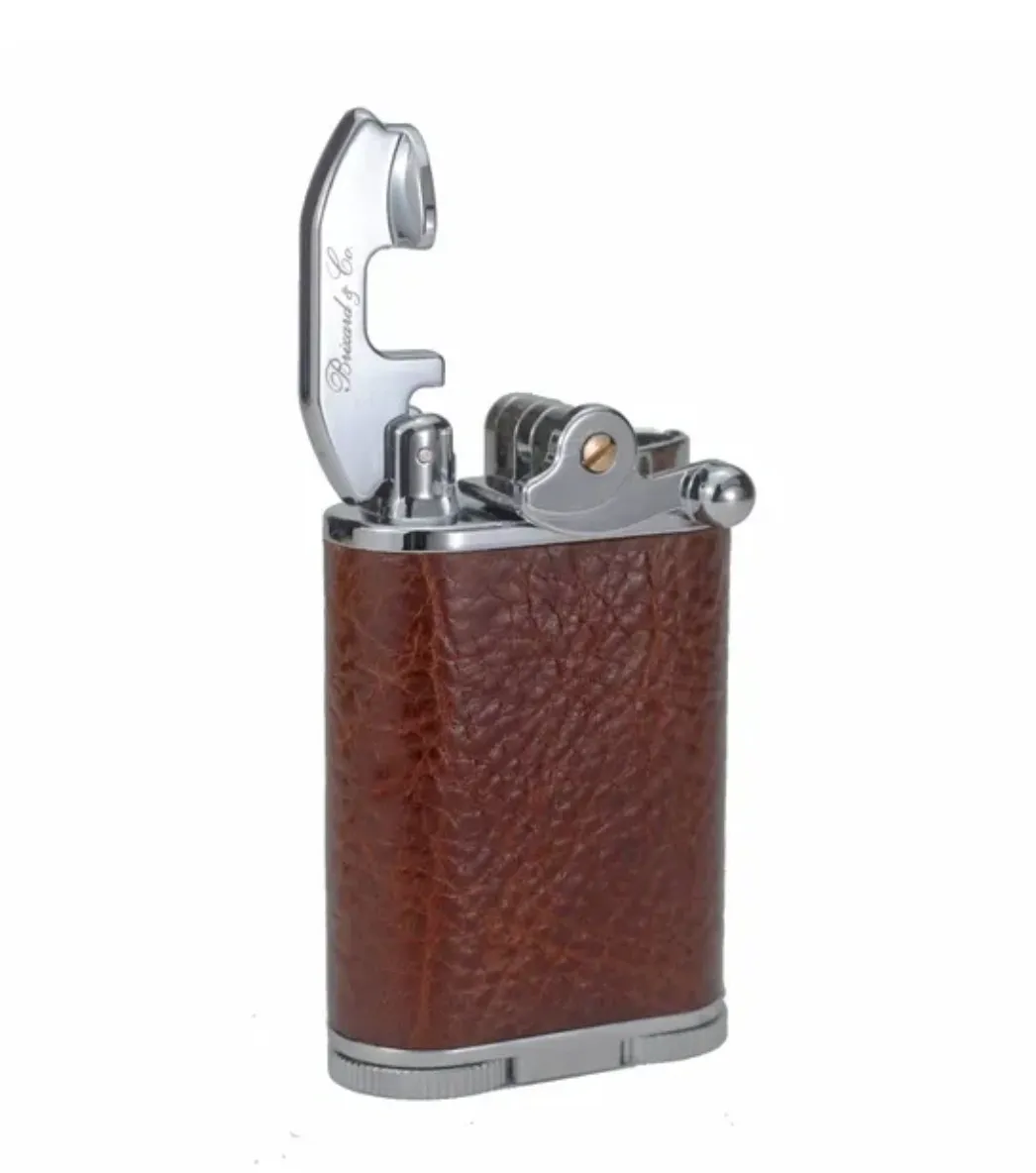 Gatsby Lighter - Antique Saddle Leather