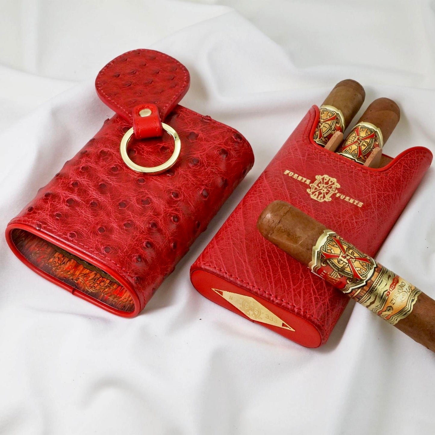 The "OpusX" Cigar Case - Limited Edition (Red)
