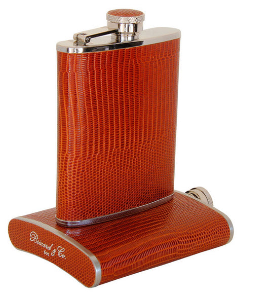 The Flask - Lizard Pattern Havana