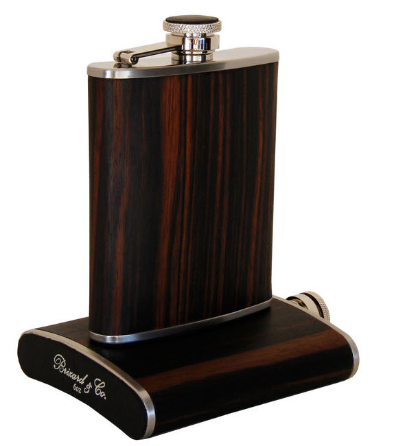 The Flask - Macassar Ebony