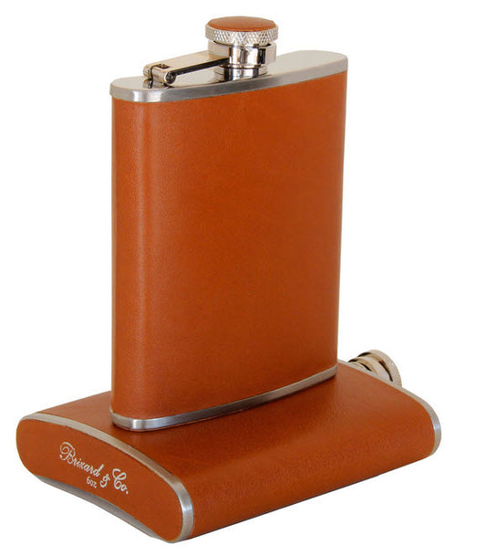 The Flask - Tan Leather