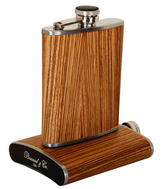 The Flask - Zebrawood