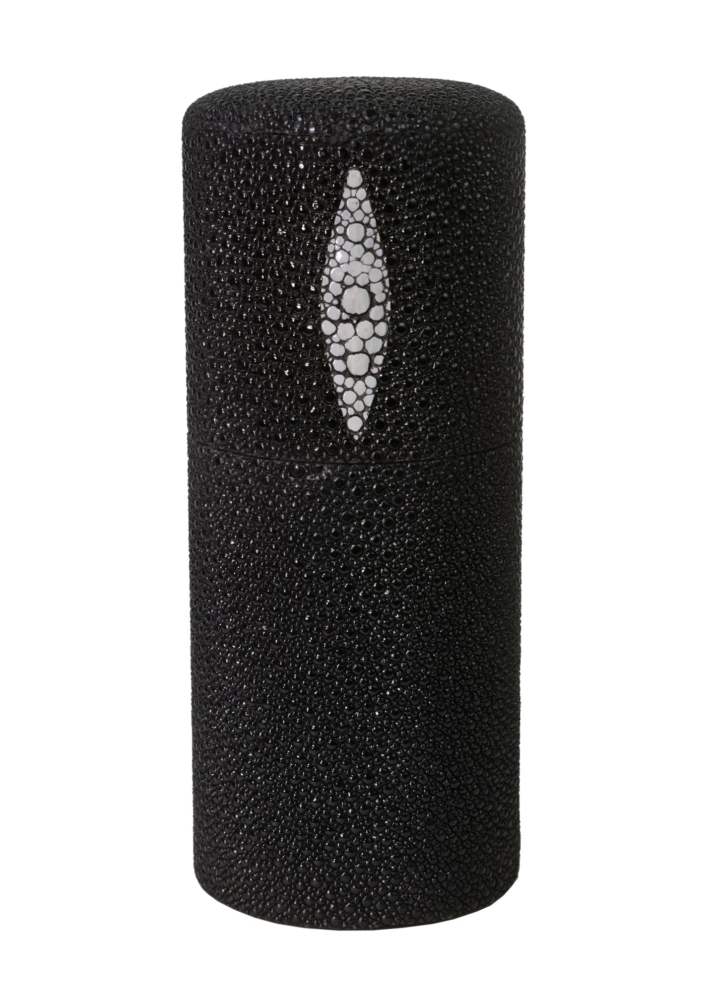 The Cylindrical Desk Humidor - Stingray