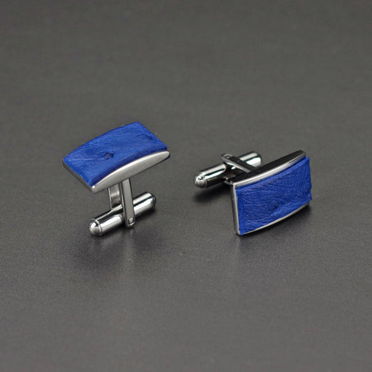 Cufflinks - Ostrich Blue