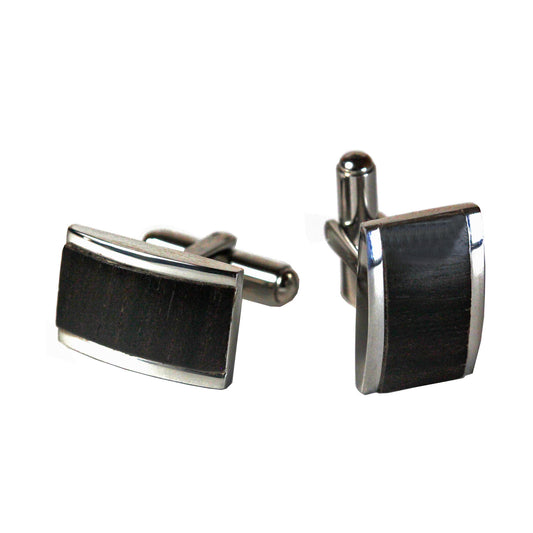 Cufflinks - Macassar Ebony