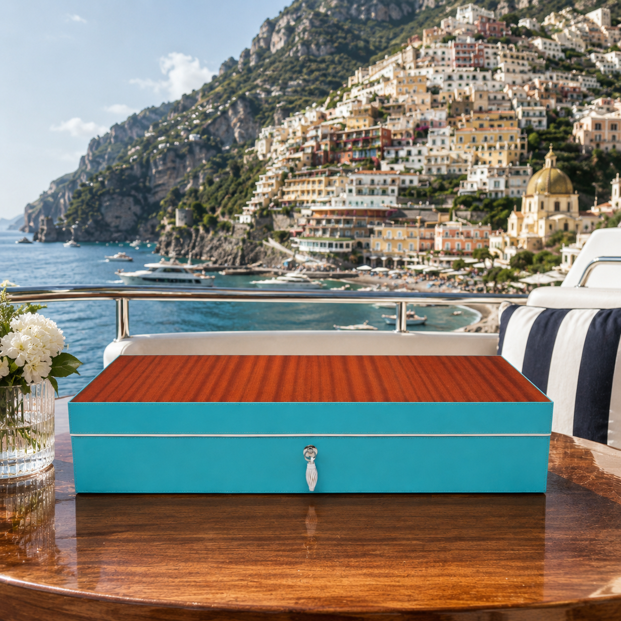 The "Airflow" Cigar Humidor - Positano Collection (130/150 Count)
