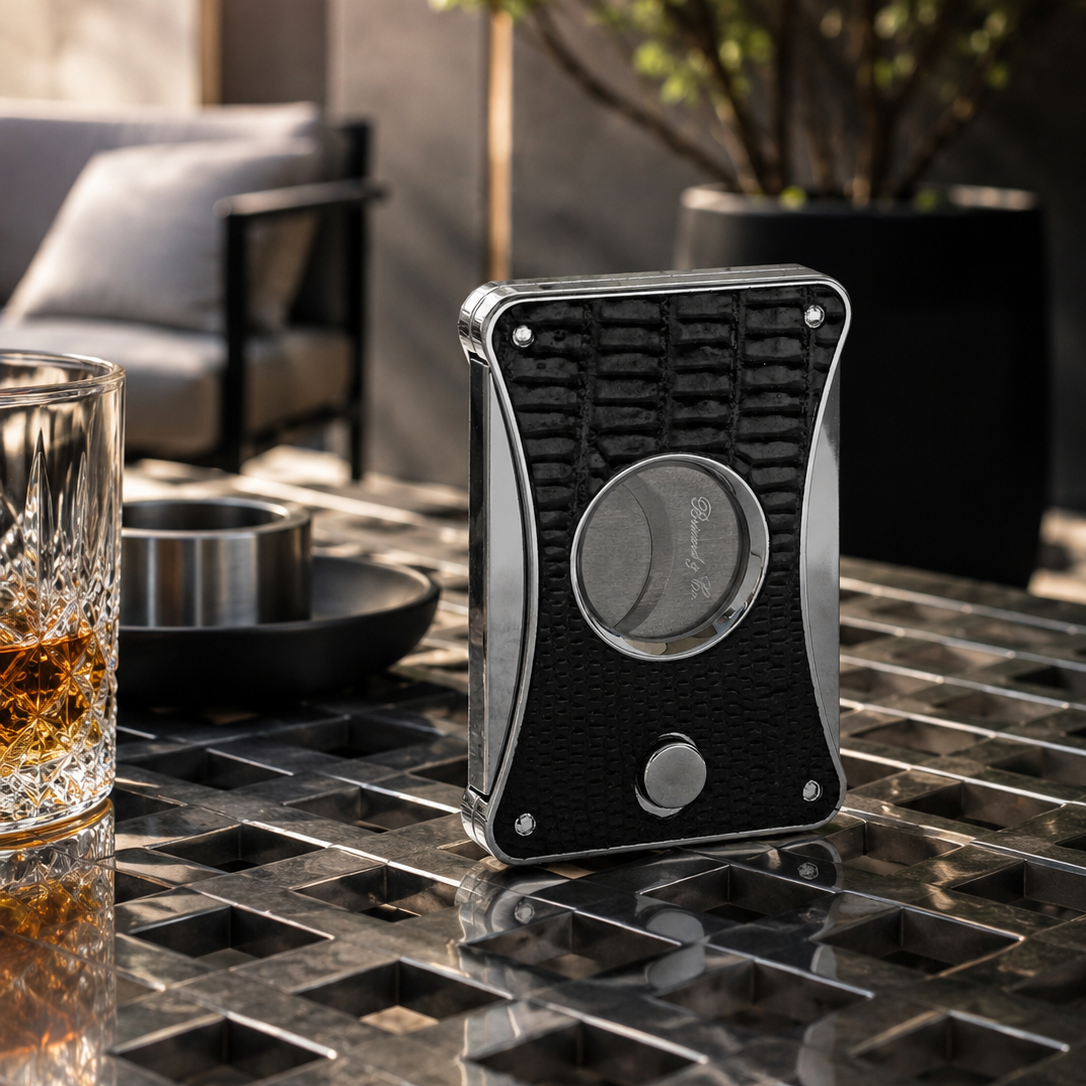 The "Elite Series 2" Cutter - Lizard Pattern Black