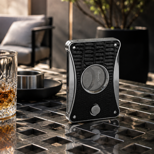The "Elite Series 2" Cutter - Lizard Pattern Black
