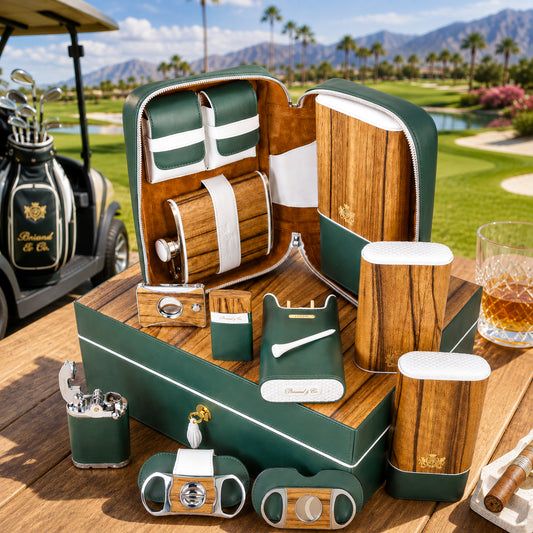The "Airflow" Cigar Humidor - Golf Heritage Collection (60/70 Count)