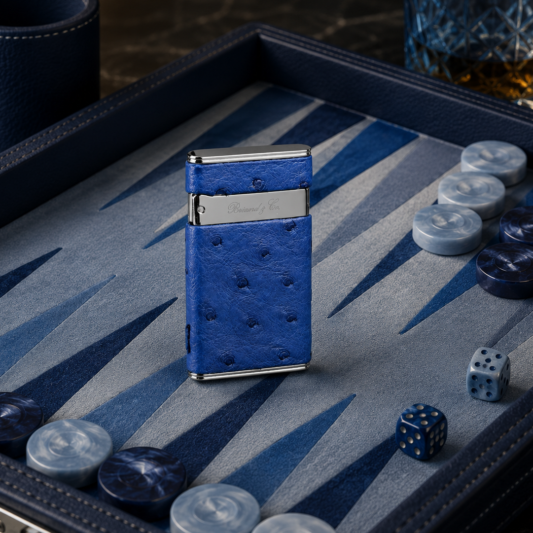 The "Sottile" Lighter - Ostrich Blue