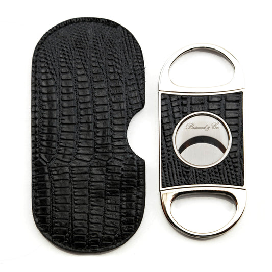 Double Guillotine Series 2 Cutter - Lizard Pattern Black
