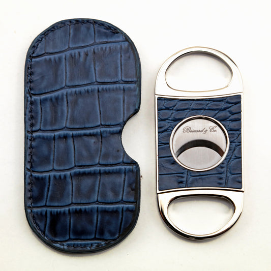 Double Guillotine Series 2 Cutter - Indigo Croco Pattern