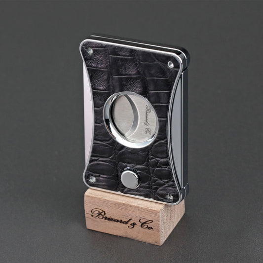 The "Elite Series 2" Cutter - Genuine Black Caiman Alligator