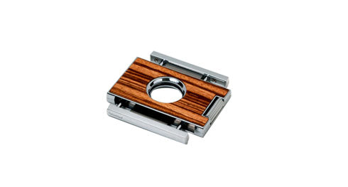 The "Elite" Cigar Cutter - Zebrawood