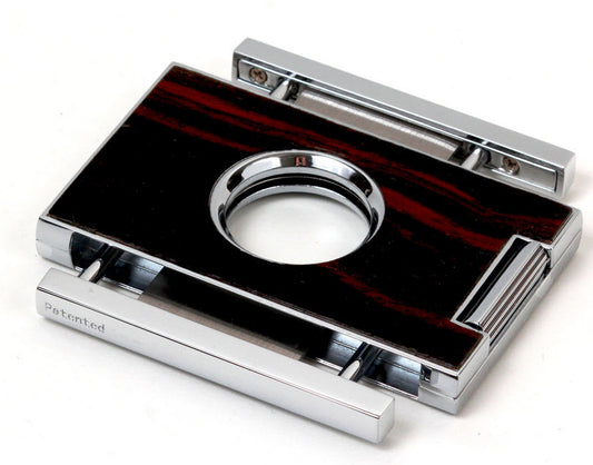 The "Elite" Cigar Cutter - Macassar Ebony