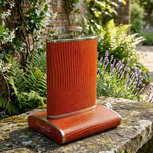 The Flask - Lizard Pattern Havana