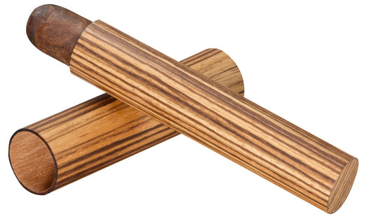 The Single Cigar Tube - Zebrawood