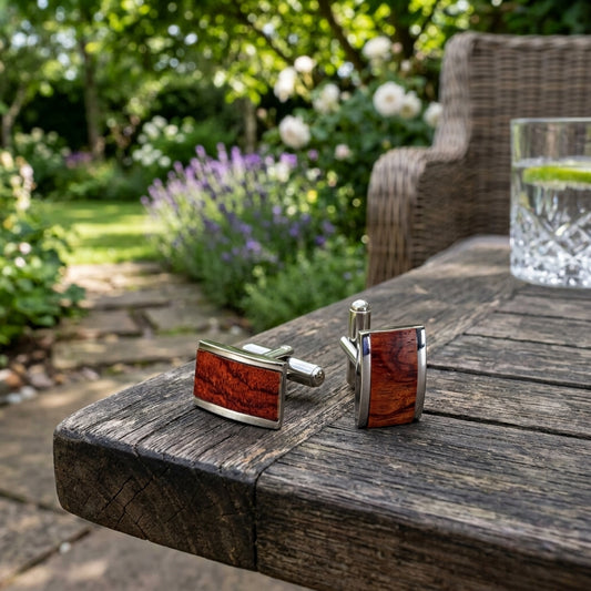 Cufflinks - Bubinga