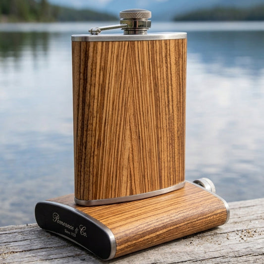The Flask - Zebrawood