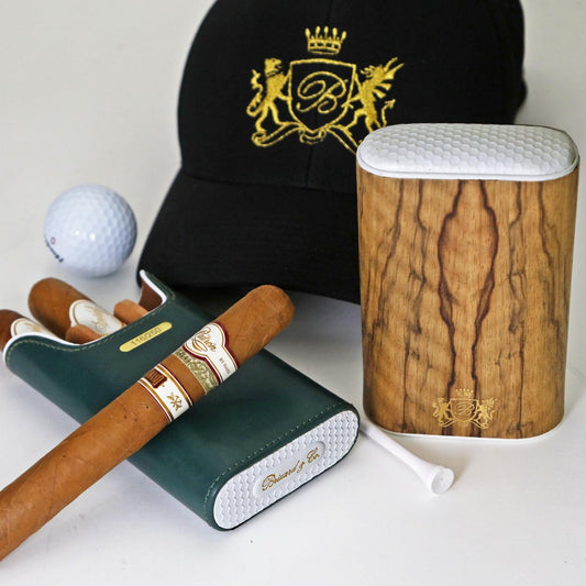 The "Show Band" 3 Cigar Case - Golf Heritage Collection (Limited Edition)
