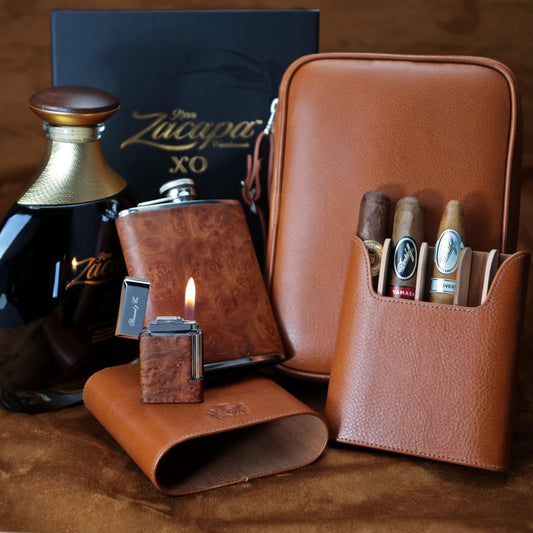 Havana Traveler - Tan Leather