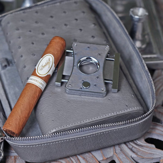 The "Elite Series 2" Cutter - Gray Ostrich