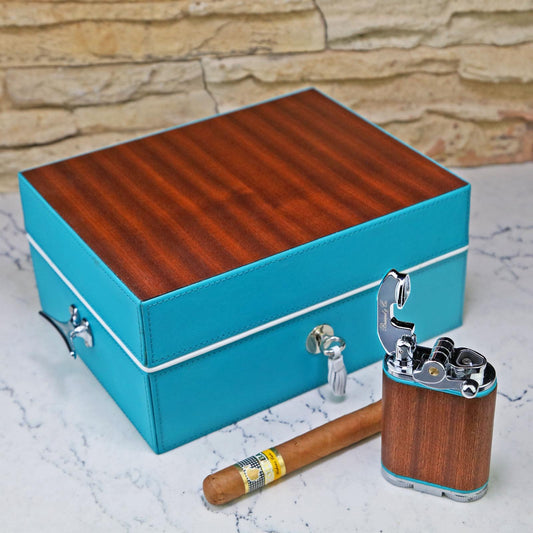 The "Airflow" Cigar Humidor - Positano Collection (13/15 Count)