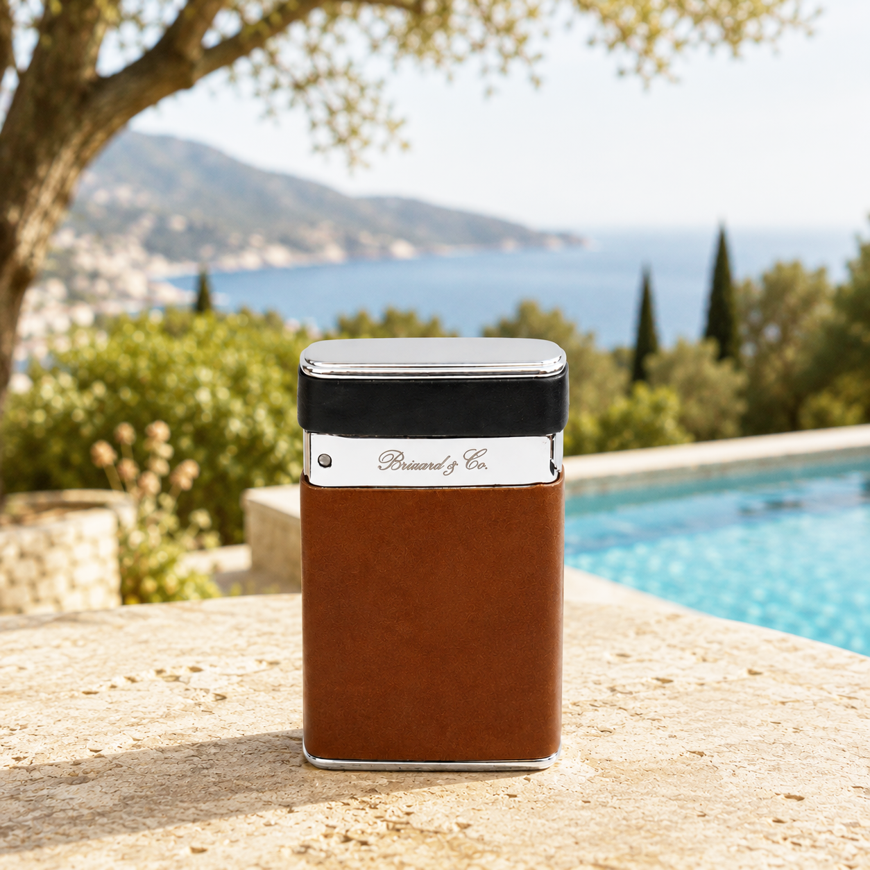 The "Sottile" Lighter - Whisky and Black Leather