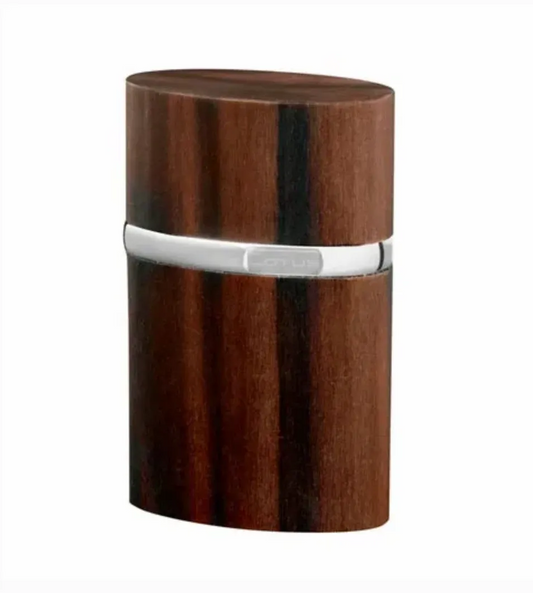 The "Triple Jet" Table Lighter - Macassar Ebony
