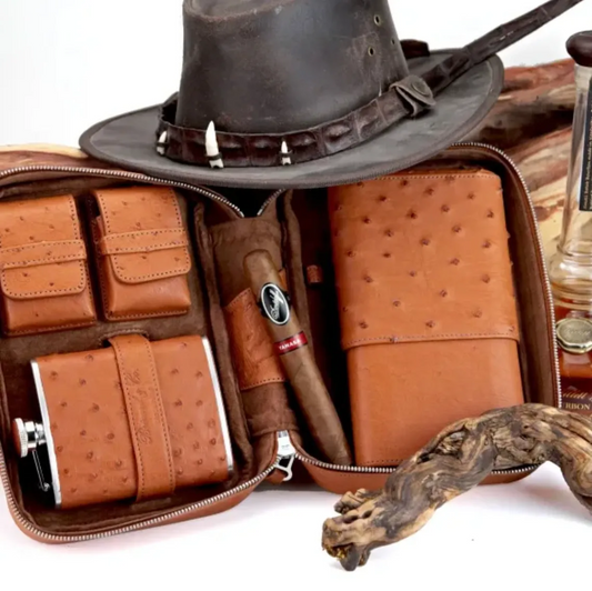 Havana Traveler - Ostrich Tan