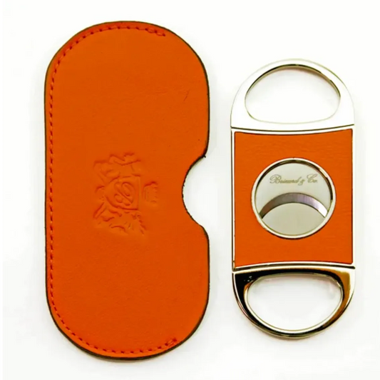 Double Guillotine Series 2 Cutter - Orange Leather